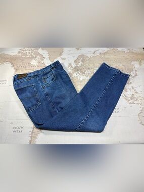 Wrangler Men's Regular Fit Five Star Jeans 36x30  Blue Denim MGW20DD 96501 EUC